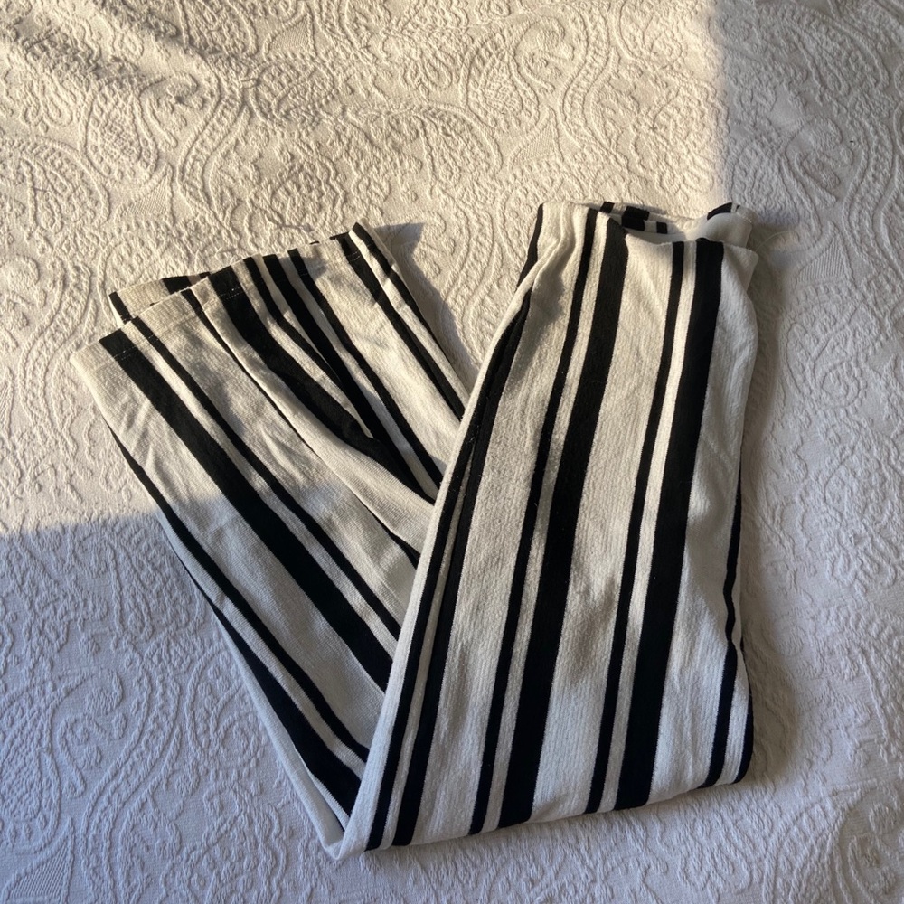 UO Stretchy Striped Wide Legged Pants